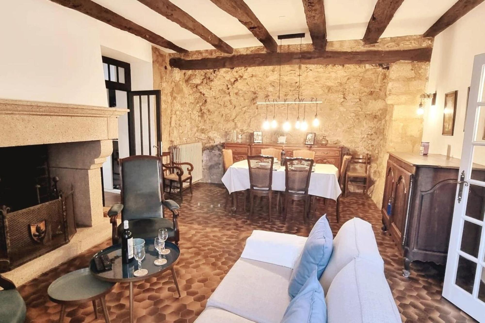 In The Heart Of Sarlat- Charming & Authentic House Villa Exterior photo