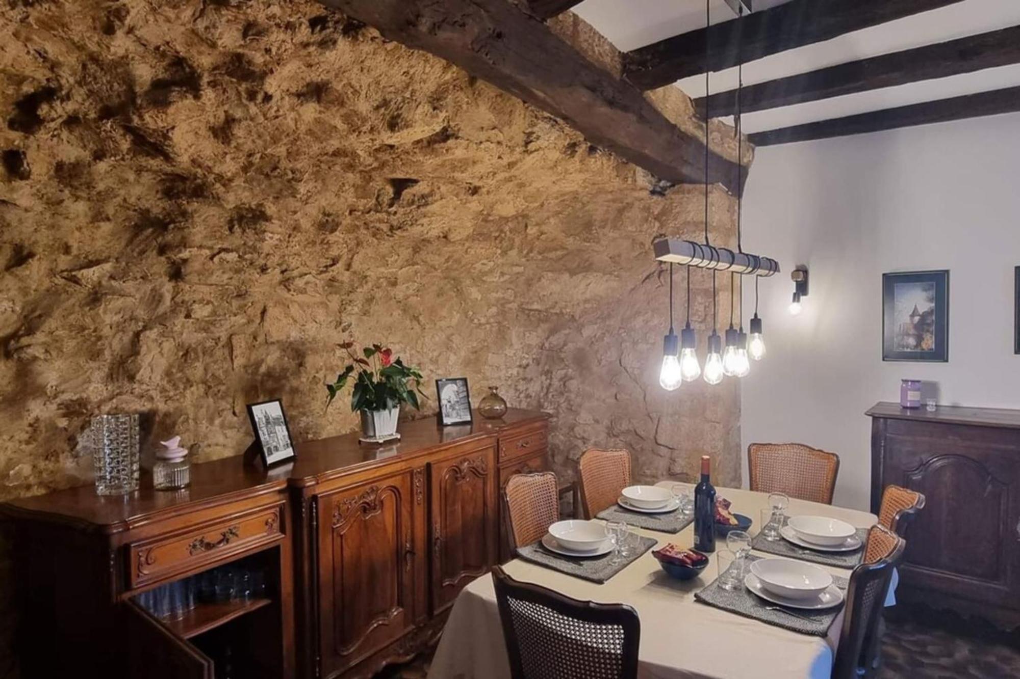 In The Heart Of Sarlat- Charming & Authentic House Villa Exterior photo